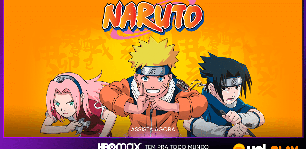 Assista na HBO Max a 4º temporada de Naruto!