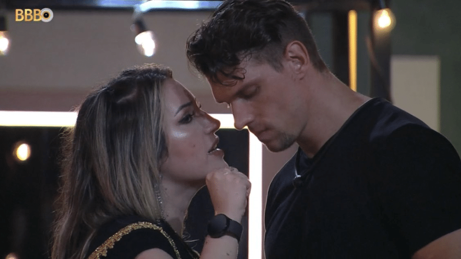 BBB 23: Cristian diz a Amanda que não foi sua culpa ela ter ido para o Paredão - Reprodução/Globoplay