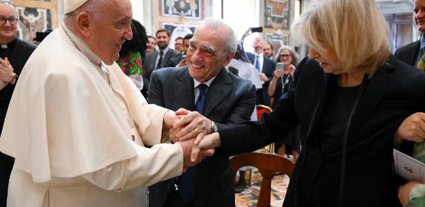 Martin Scorsese encontra papa Francisco e anuncia filme sobre Jesus