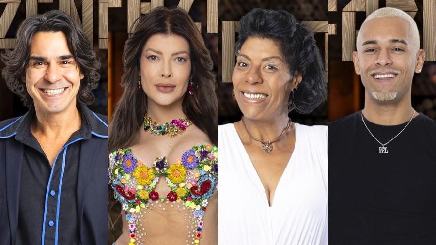 A Fazenda 2023: André, Jaque, Márcia e WL estão na final - Divulgação/Record