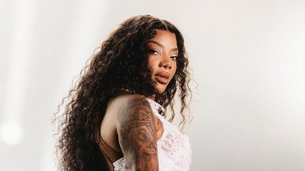 13.set.2024 - Ludmilla durante o festival Rock in Rio.
