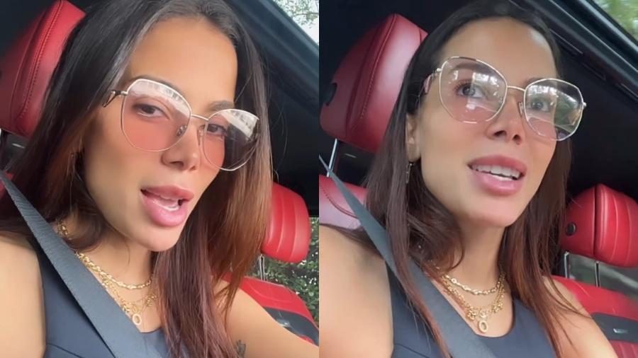 Anitta explica por que não sairá de Miami apesar de Furacão Milton