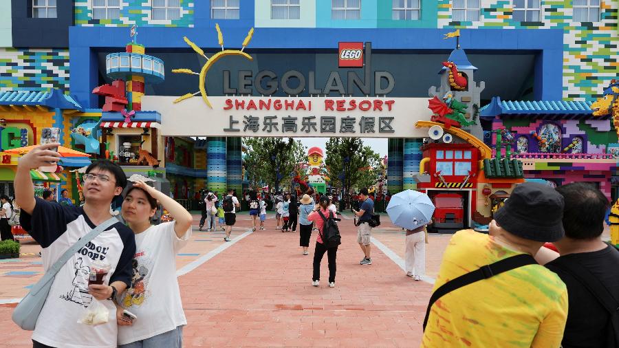 Legoland Shanghai Resort será inaugurado no dia 5 de julho Legoland Shanghai Resort será inaugurado no dia 5 de julho