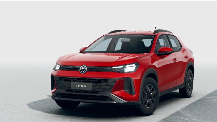 Lançado em maio, VW Tera (foto) foi o carro de passeio mais emplacado em outubro, ficando atrás apenas da Fiat Strada Lançado em maio, VW Tera (foto) foi o carro de passeio mais emplacado em outubro, ficando atrás apenas da Fiat Strada