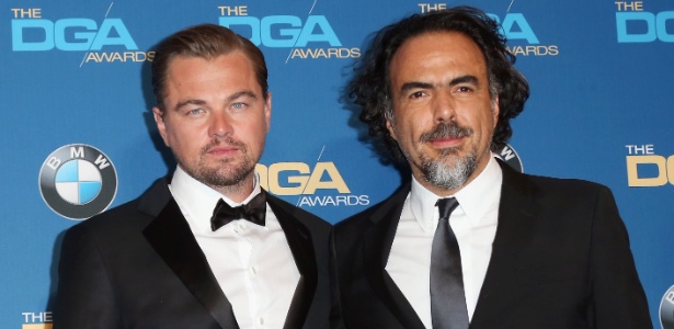 Leonardo DiCaprio e Alejandro Iñarritu são favoritos aos Oscars por "O Regresso" - Getty Images