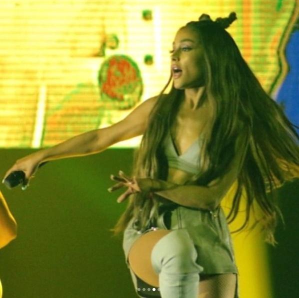 Ariana Grande faz apresentação no Rio de Janeiro - Reprodução/Instagram