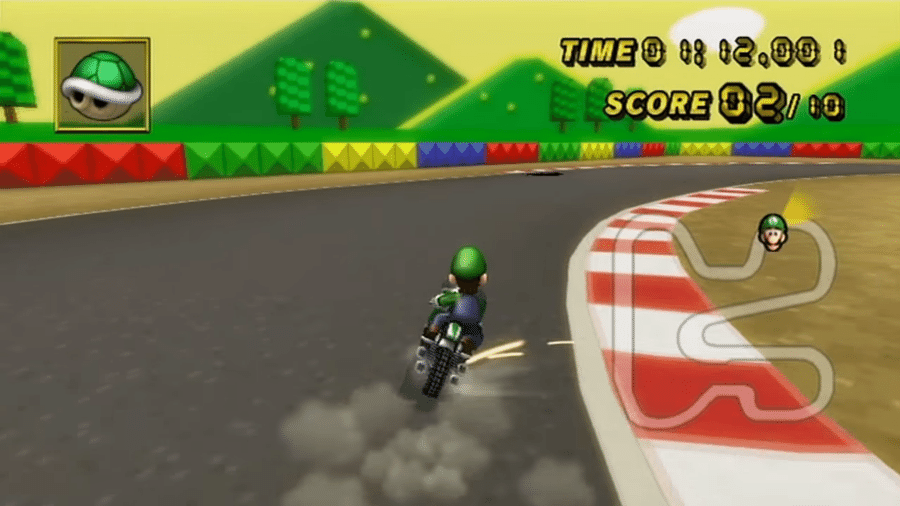 Modo "escondido" de "Mario Kart Wii" coloca o jogador para cumprir missões específicas em intervalos de tempo definidos; ele não apareceu na versão final do jogo - Reprodução