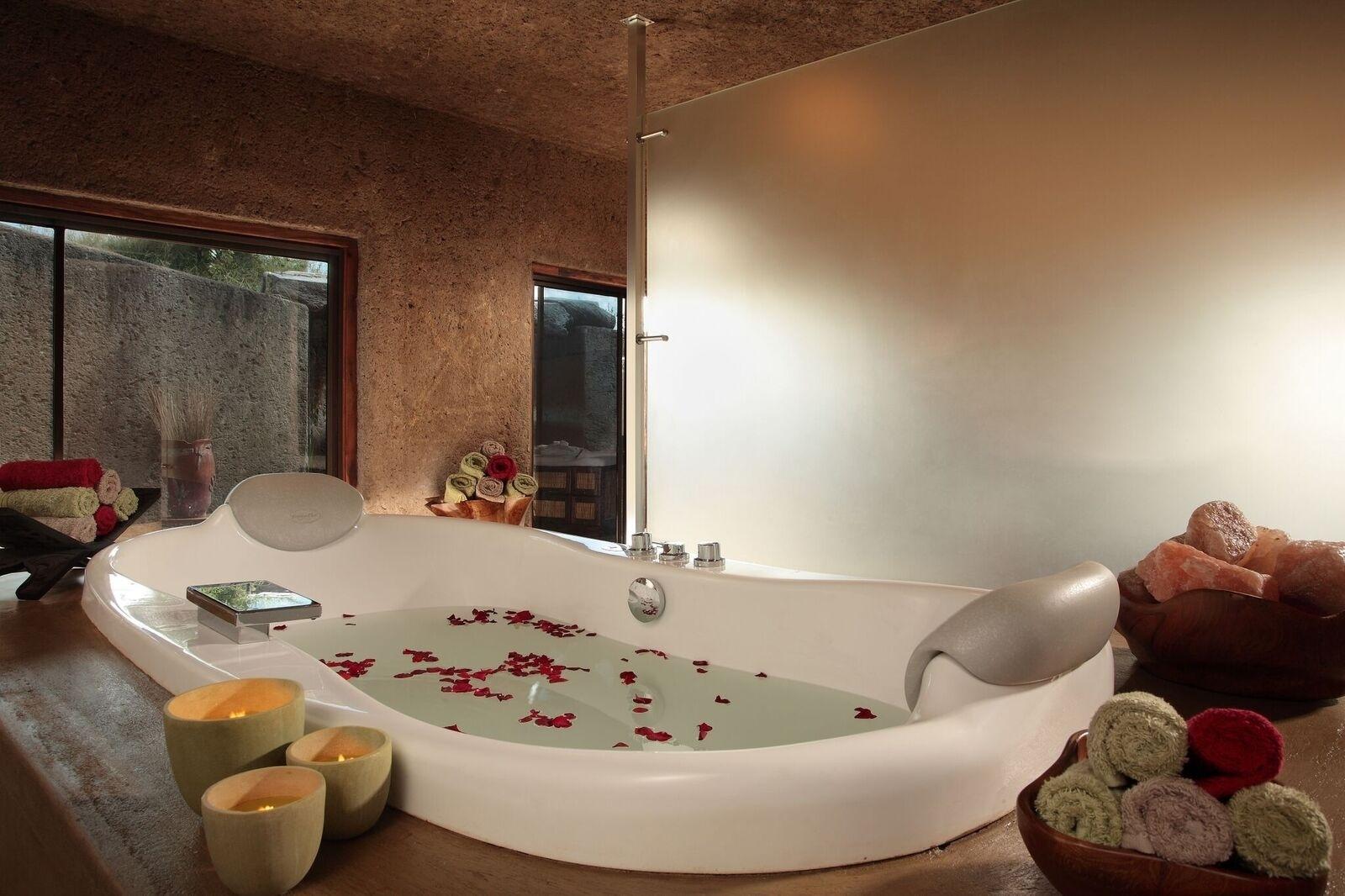 Hotel Sabi Sabi Earth Lodge, onde Marina e Xandinho ficaram por três dias em uma suíte luxuosa - Divulgação