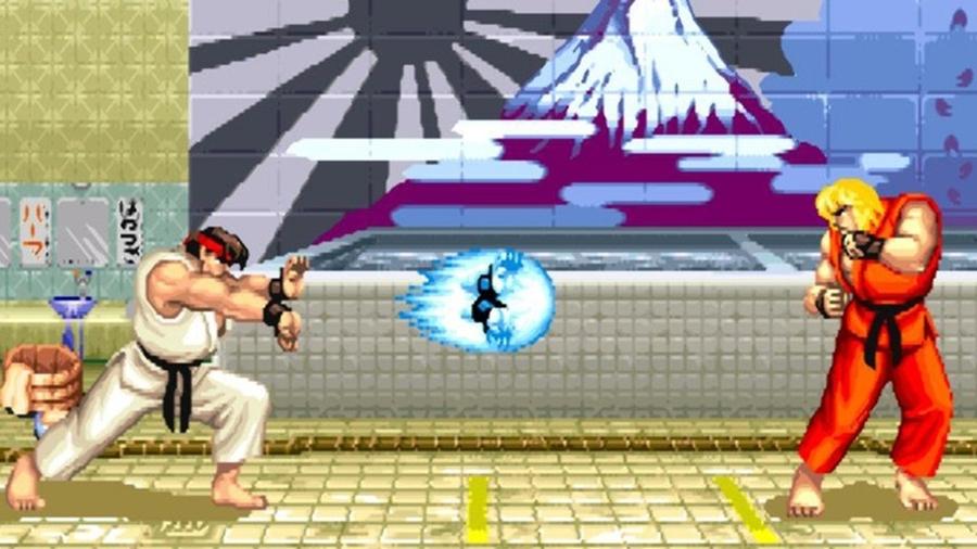 Ryu e Ken em "Street Fighter 2" - Reprodução