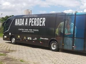Ônibus comprado por Edir Macedo para levar o filme a regiões sem salas de cinema - Andre Batista/Universal - Andre Batista/Universal