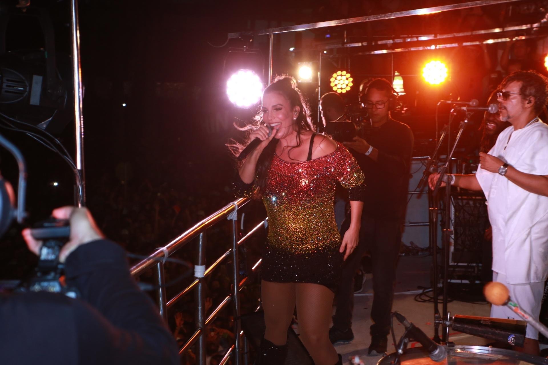 Ivete transforma Salvador em Carnaval fora de época - Denilson Santos e Dilson Silva/Ag.News