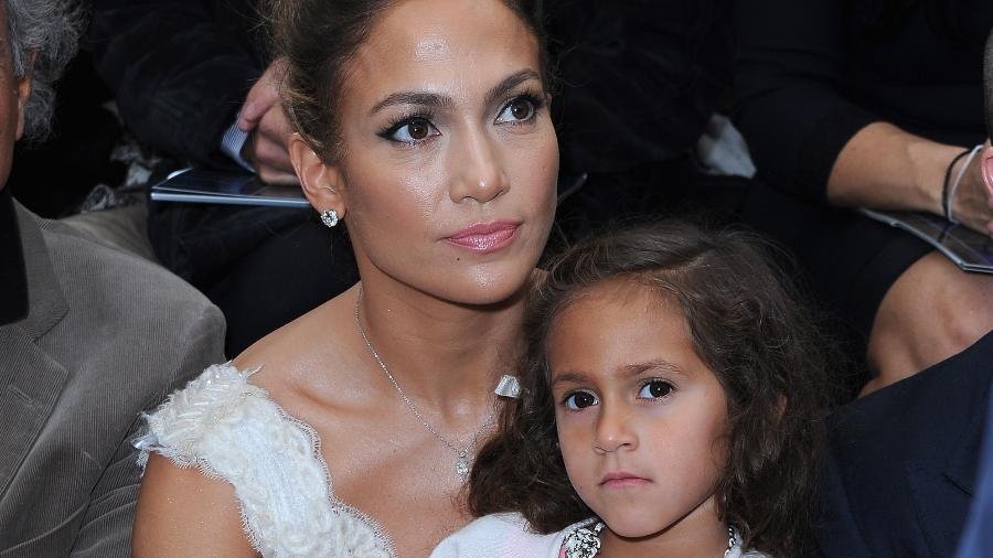 Jennifer Lopez com a filha Emme - Pascal Le Segretain/Getty Images