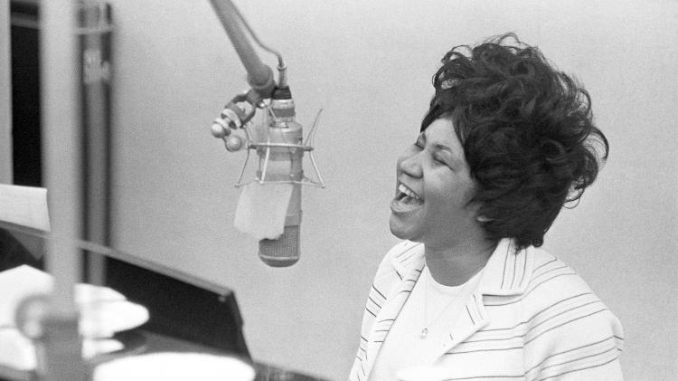 A cantora Aretha Franklin - Reprodução - Reprodução