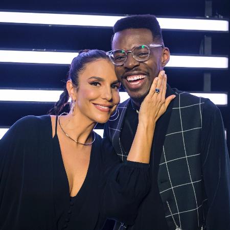 Ivete Sangalo e Kevin Ndjana - Mauricio Fidalgo/TV Globo - Mauricio Fidalgo/TV Globo