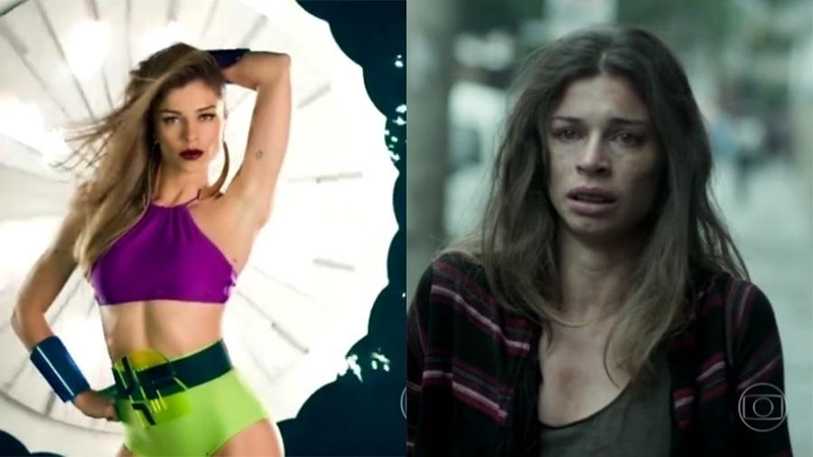 Grazi Massafera se destacou na série "Verdades Secretas" para viver a modelo Larissa, que acaba de afundando nas drogas e vai parar na cracolândia. - Reprodução/Globo