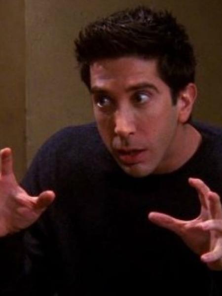 Ross em cena de "Friends" - Reprodução