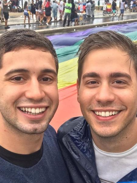 Sob chuva, repórteres da Globo celebram Parada LGBTI+ no Rio - Reprodução/Instagram
