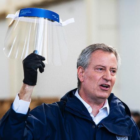 O prefeito de Nova York, Bill de Blasio - Getty Images
