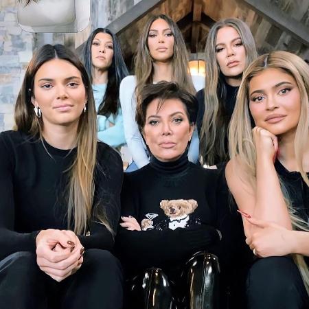 Irmãs Kardashian e Jenner mostram brincadeira no TikTok - Reprodução/TiKTok