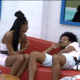 BBB 21: Camilla de Lucas e João Luz conversam na área da piscina - Reprodução/Globoplay