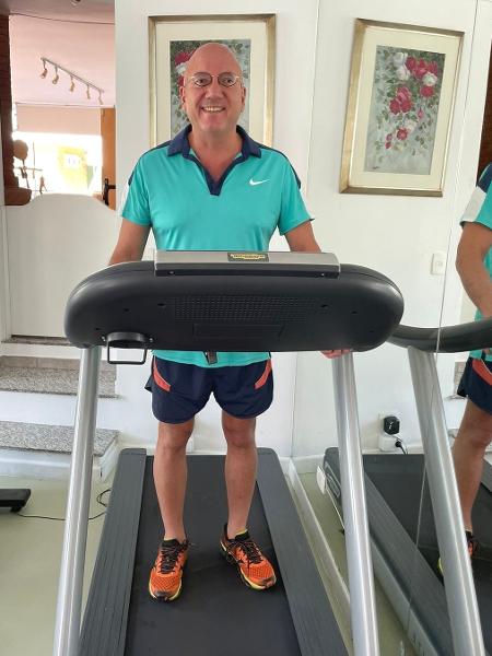 O empresário Marcelo Leone, 55, morador de São Paulo - Arquivo pessoal - Arquivo pessoal