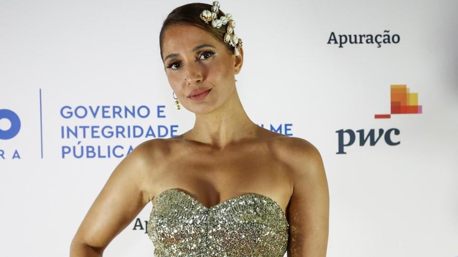 Camila Pitanga apresentou o Grande Prêmio de Cinema Brasileiro  - André Horta/Brazil News