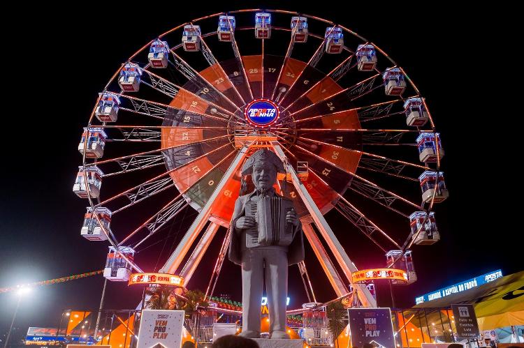 Roda gigante no São João de Caruaru