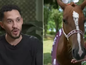 Grelo tirou cavalo Caramelo: saiba como foi o amigo secreto do Fantástico