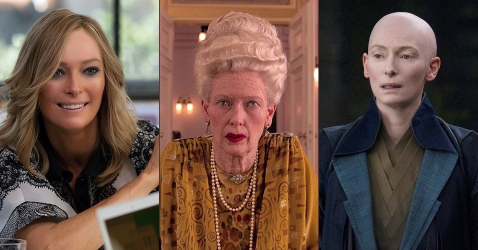 Cenas dos filmes "Descompensada", "O Grande Hotel Budapeste" e "Doutor Estranho" - Divulgação