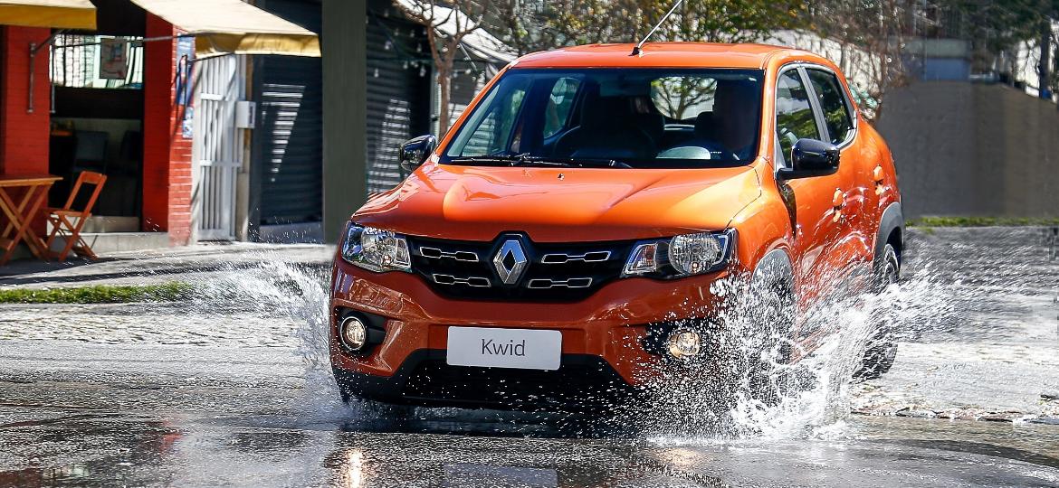 Renault Kwid já está em seu segundo recall desde o lançamento, em agosto do ano passado - Divulgação