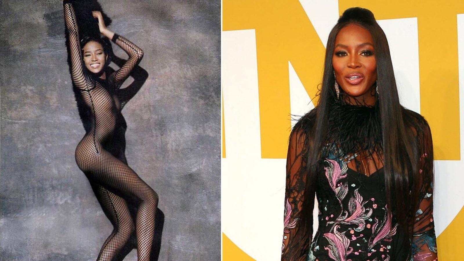 Naomi Campbell tem 47 anos e continua tão deslumbrante quanto em sua época de super topmodel. A britânica iniciou sua carreira aos 15 anos e foi a primeira negra a estrelar as capas das edições francesa e inglesa da Vogue e revista Time - Reprodução/Instagram/USA Today Sports
