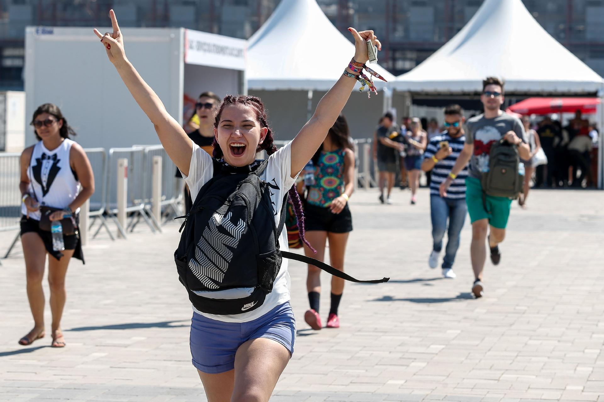 É Enem ou Rock in Rio? Os maratonistas do festival - Marco Antonio Teixeira/UOL