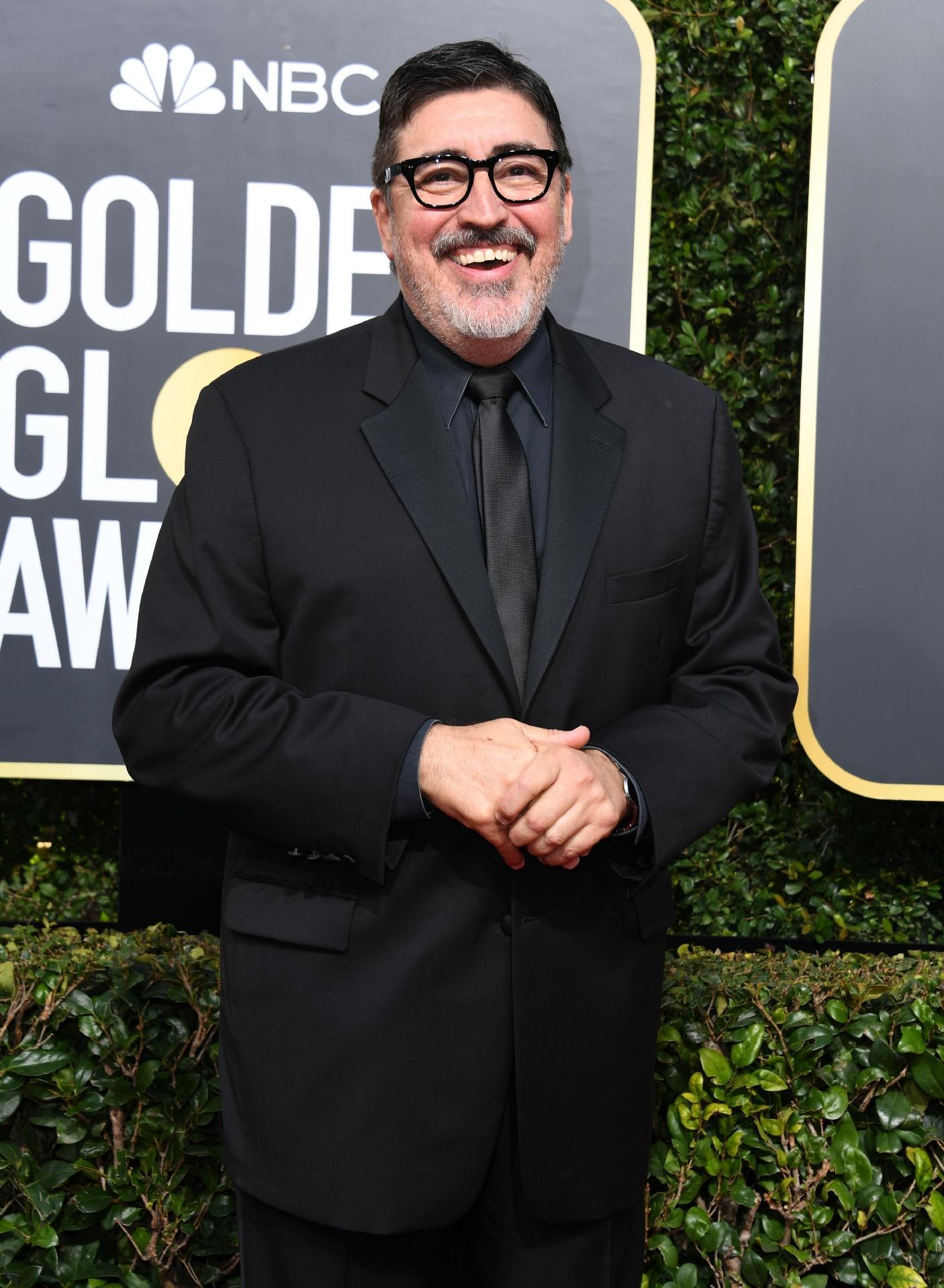 Alfred Molina no Globo de Ouro 2018 - AFP