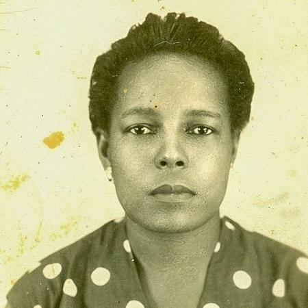Tia Maria do Jongo em foto 3x4 tirada em 1958, quando tinha 38 anos - Acervo Jongo da Serrinha/BBC - Acervo Jongo da Serrinha/BBC