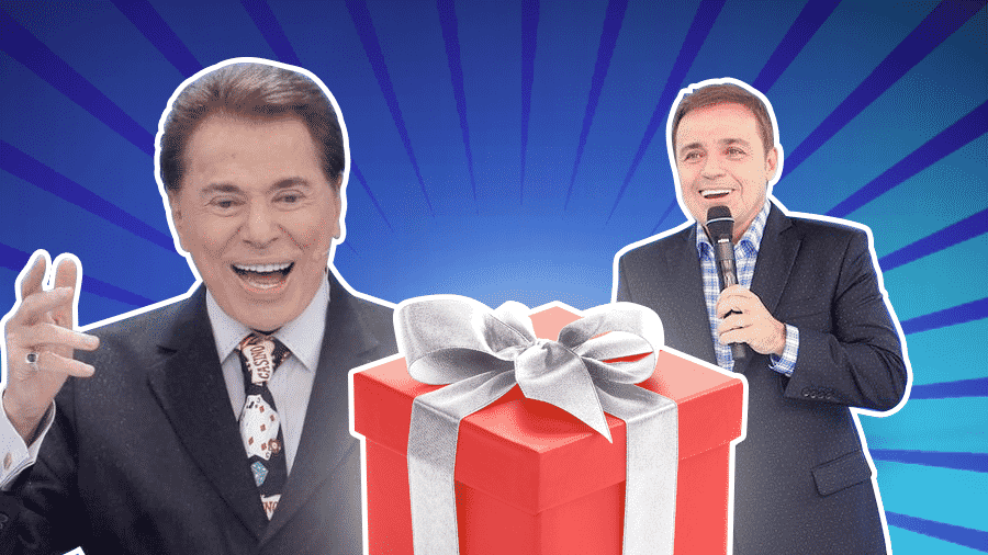 Est Tua De Cera Silvio Santos Vai Casa De Gugu Para Receber Presente Uol Tv E