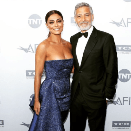 Juliana Paes e George Clooney - Reprodução/Instagram