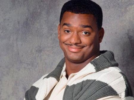 O ator Alfonso Ribeiro Como Carlton Banks - Reprodução