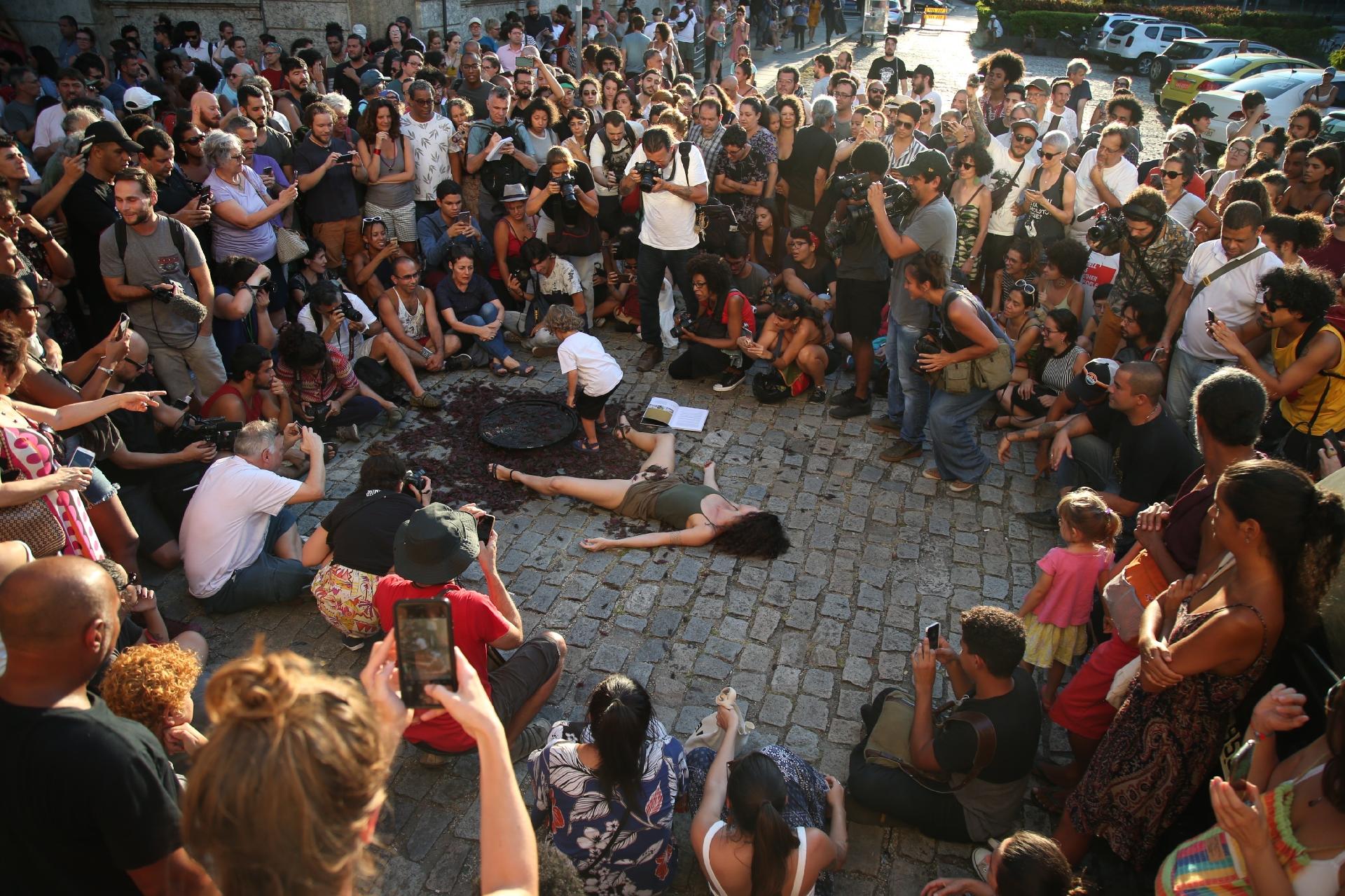 A Casa França-Brasil é administrada pelo Estado e alegou ter proibido a performance porque "houve um descumprimento do contrato". - Julio Cesar Guimaraes/UOL