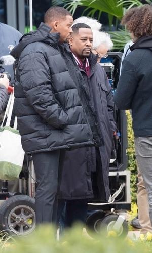 Will Smith e Martin Lawrence são flagrados rodando novo "Bad Boys" - Backgrid/TMZ