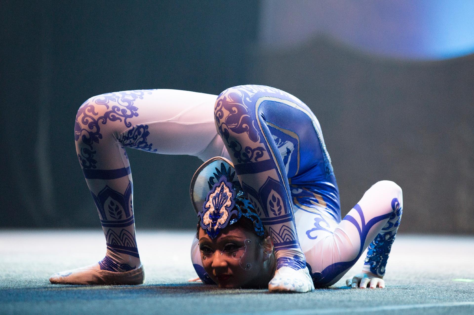 O espetáculo "China Esplêndida", do Circo da China, em cartaz no Credicard Hall - Gabriela Cais Burdmann/UOL