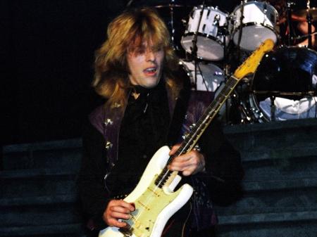 O guitarrista Bernie Tormé - Reprodução