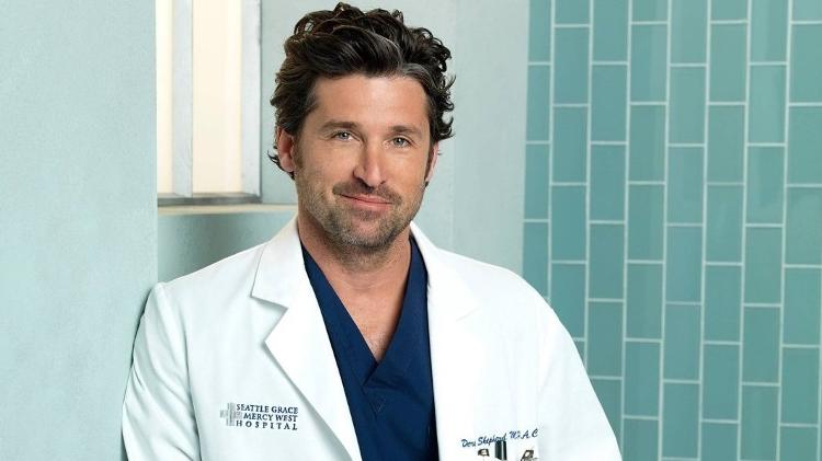 Patrick Dempsey como o Dr. Derek Shepherd em "Grey's Anatomy" - Divulgação - Divulgação