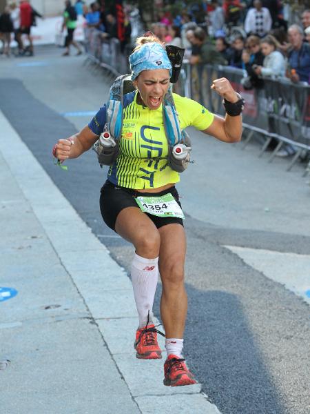 Vera Saporito é apaixonada por corrida de montanha e já completou ultramaratonas de 100 km - Arquivo pessoal
