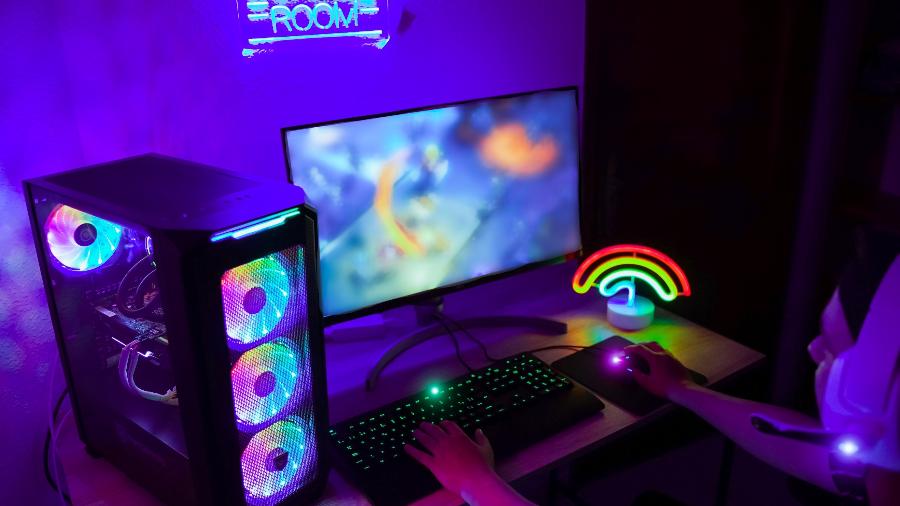 Pc Gamer Completo Completos Com Monitor