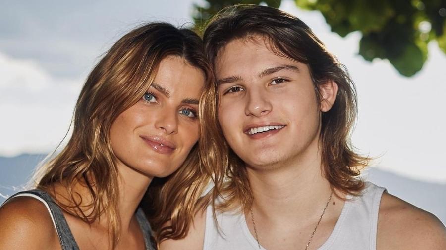 Isabeli Fontana com o filho o filho Zion Fontana Jacomossi - Reprodução/Instagram