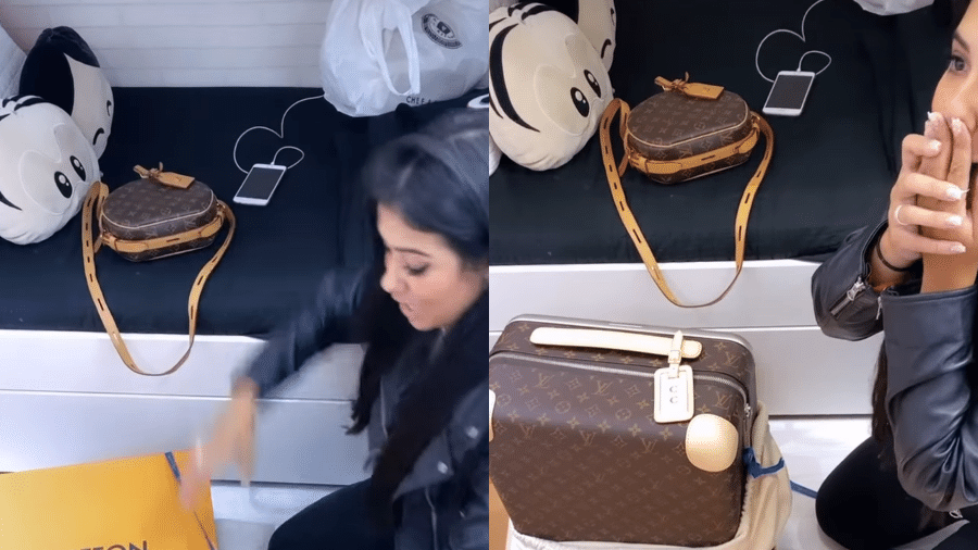 Cinthia Cruz ganha mala da Louis Vuitton da mãe - Reprodução/Instagram