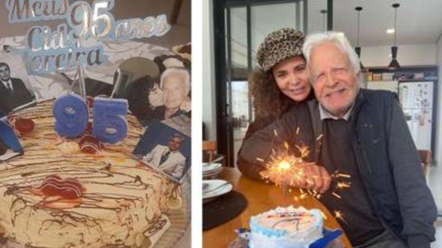 Cid Moreira celebra os 95 anos - Reprodução/Instagram