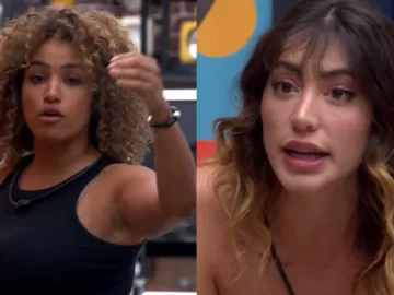 Leidy e Nicole discutem após formação de Duelo: 'Fala ai com a minha mão'