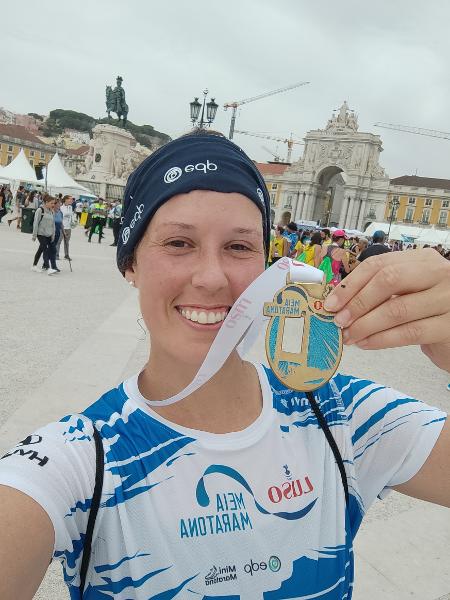 Ana Luiza viveu momentos de tensão ao correr em Portugal