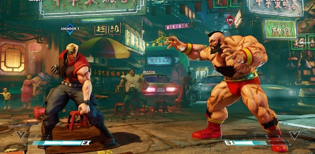 Recente, possibilidade de enfrentar adversários controlados pela máquina demorou a chegar em "Street Fighter V" - Reprodução